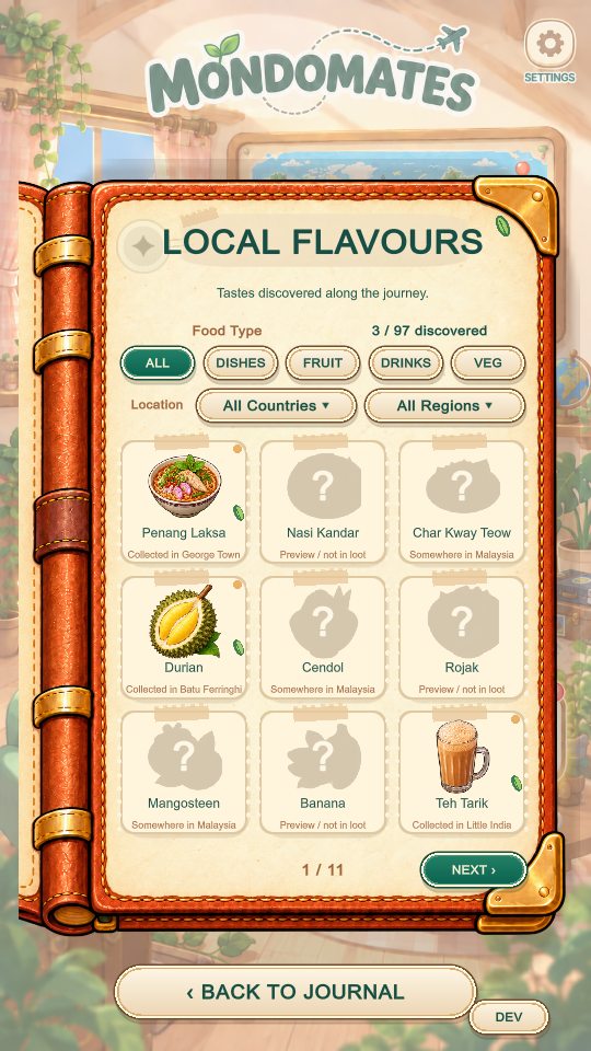 The journal of local flavours, with dishes and fruits to discover